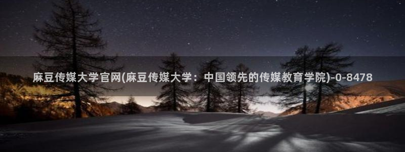 麻豆视频 完整版更新：麻豆传媒大学官网(麻豆传媒大学：中